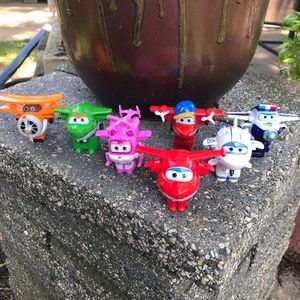 Super Wings Figurines Transformable